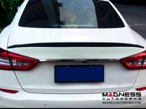 Maserati Quattroporte GT Sedan Rear Spoiler - Carbon Fiber